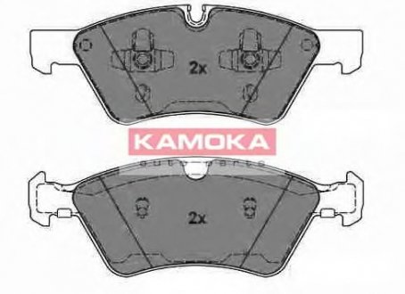 Комплект дисковых тормозных колодок KAMOKA JQ1013660 (фото 1)