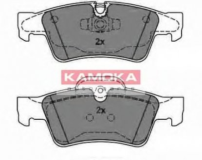 Комплект дисковых тормозных колодок KAMOKA JQ1013662 (фото 1)