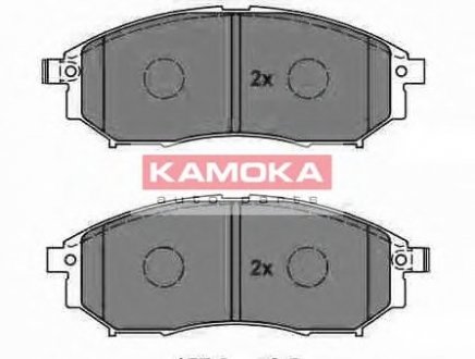 Комплект дисковых тормозных колодок KAMOKA JQ1013994 (фото 1)