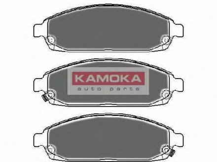 Комплект дисковых тормозных колодок KAMOKA JQ1018004 (фото 1)
