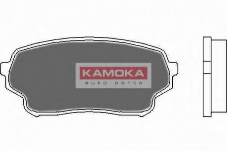 Комплект дисковых тормозных колодок KAMOKA JQ1018154