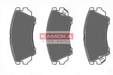 Комплект дисковых тормозных колодок KAMOKA JQ1018414