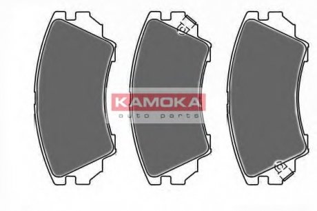 Комплект дисковых тормозных колодок KAMOKA JQ1018416 (фото 1)