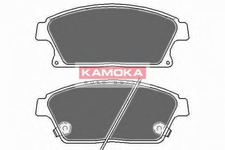 Комплект дисковых тормозных колодок KAMOKA JQ1018528