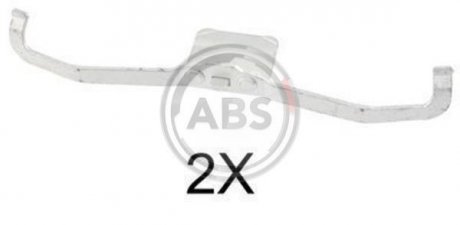 Комплектуючі колодок дискового тормоза A.B.S. ABS 1639Q