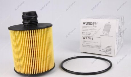 Фильтр масляный Fiat Doblo 1.6/2.0D 10- WUNDER Filter WY315 (фото 1)