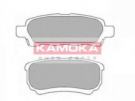 Комплект дисковых тормозных колодок KAMOKA JQ101114 (фото 1)