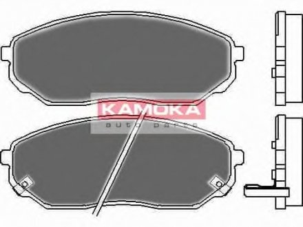 Комплект дисковых тормозных колодок KAMOKA JQ101115