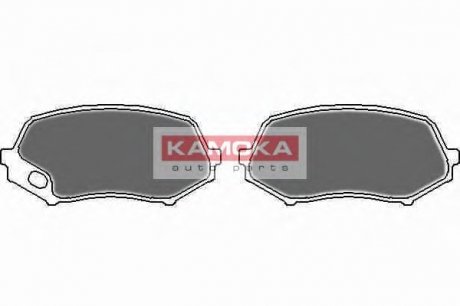 Комплект дисковых тормозных колодок KAMOKA JQ101123 (фото 1)