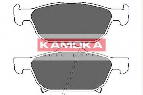 Комплект дисковых тормозных колодок KAMOKA JQ101138