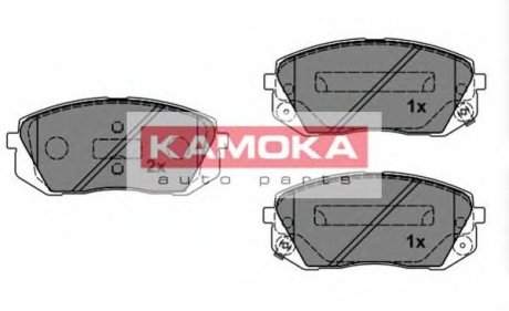 Комплект дисковых тормозных колодок KAMOKA JQ101149