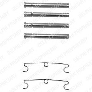 Комплект монтажный тормозных колодок Delphi LX0170 (фото 1)