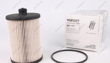 Фильтр топливный VW LT 2.8 TDI 116KW WUNDER WUNDER Filter WB117