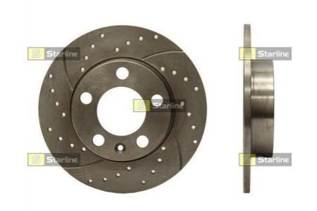 Диск тормозной перфорований STARLINE STAR LINE PB 1243S