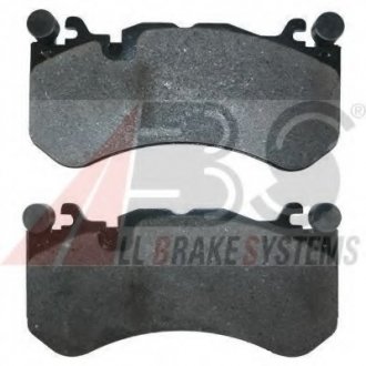 Комплект дисковых тормозных колодок A.B.S. ABS 37573