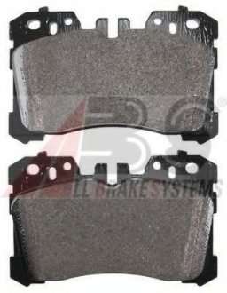 Комплект дисковых тормозных колодок A.B.S. ABS 37652