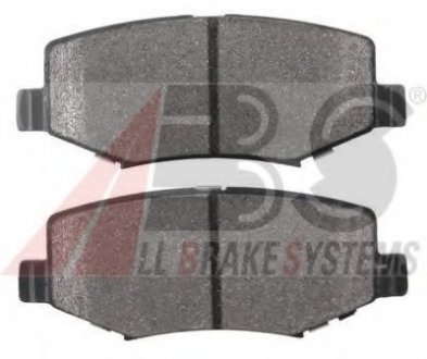 Комплект дисковых тормозных колодок A.B.S. ABS 37698
