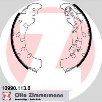 Комплект тормозных колодок ZIMMERMANN 109901138 (фото 1)
