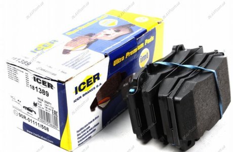 Комплект дисковых тормозных колодок ICER ICER Brakes 181389