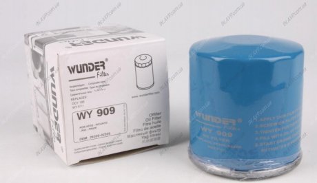 Фильтр масляный Mazda 1.6/2.0 87- WUNDER Filter WY909 (фото 1)
