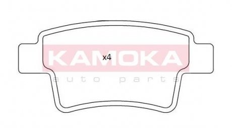 Тормозные колодки дисковые KAMOKA JQ101220 (фото 1)
