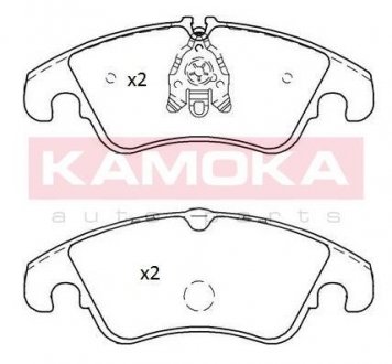 Тормозные колодки дисковые KAMOKA JQ101229