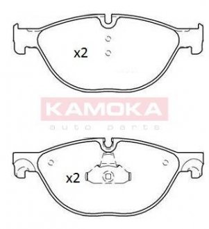 Тормозные колодки дисковые KAMOKA JQ101236