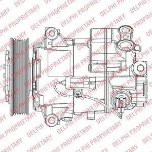 Компрессор кондиціонера Delphi TSP0155948