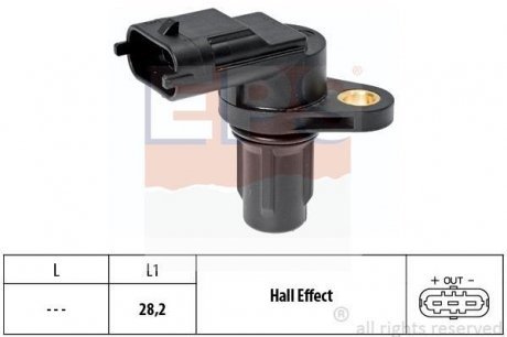 Датчик положения распредвала EPS Facet 1953573