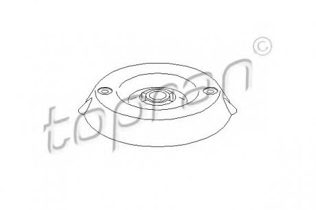 Опора стойки амортизатора TOPRAN 721808