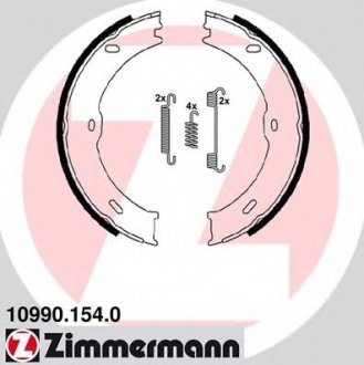 Колодки тормозные ZIMMERMANN 109901540 (фото 1)