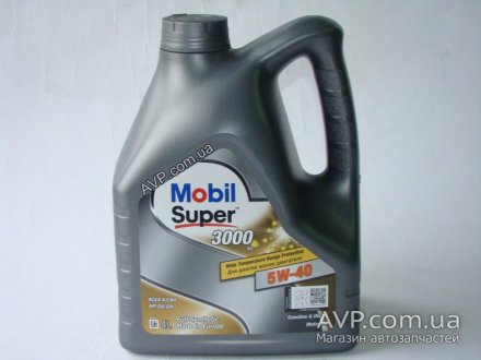 Масло Super 4л Mobil 5W40 (фото 1)