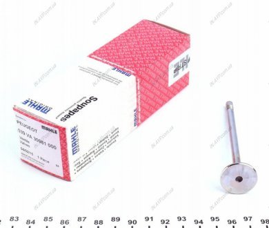 Клапан випуск. 1.6HDi Berlingo/Partner 05-/Scudo/Expert 07- MAHLE 039VA30981000