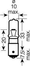Лампа указателя поворота OSRAM 64138 (фото 1)