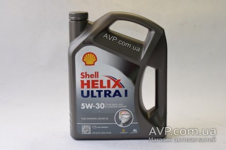 Масло Helix Ultra (синтетика) 4л Shell 5W30
