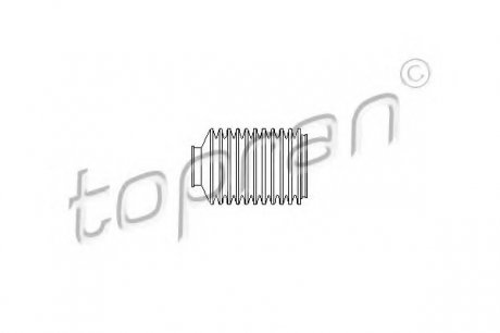 Пыльник рулевой рейки TOPRAN 102802 (фото 1)