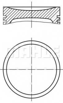 Поршень SMART engine MAHLE 0039402 (фото 1)