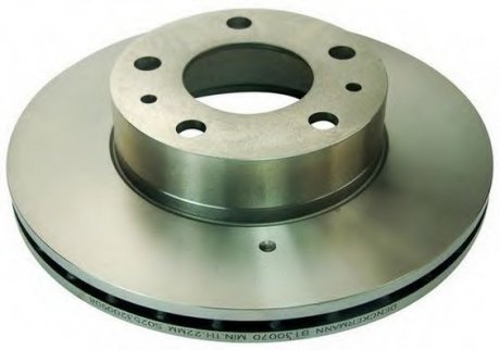 Тормозной диск Denckermann B130070 (фото 1)