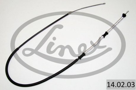 Трос ручного тормоза LINEX 140203 (фото 1)