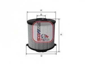 Топливный фильтр SOFIMA S6058NE (фото 1)
