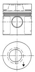 Поршень Kolbenschmidt 93951610