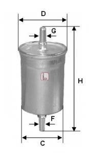 Топливный фильтр SOFIMA S1722B (фото 1)