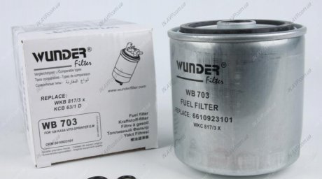 Фильтр топливный WUNDER Filter WB703 (фото 1)