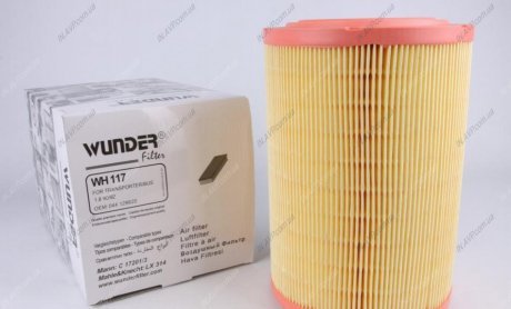 Фільтр повітряний WUNDER WH 117 WUNDER Filter WH117