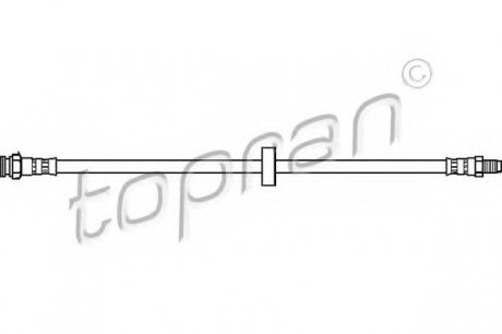 Тормозной шланг TOPRAN 720918 (фото 1)