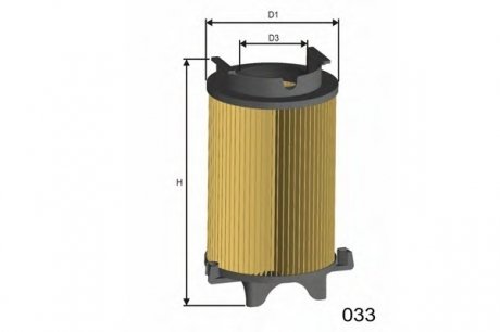 Воздушный фильтр MISFAT R430 (фото 1)