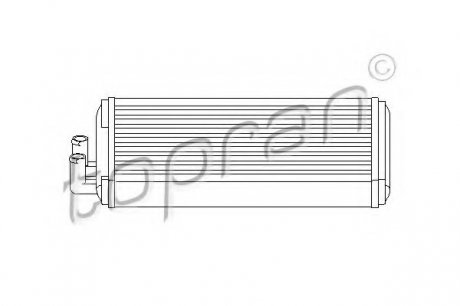 Радиатор печки TOPRAN 103705 (фото 1)