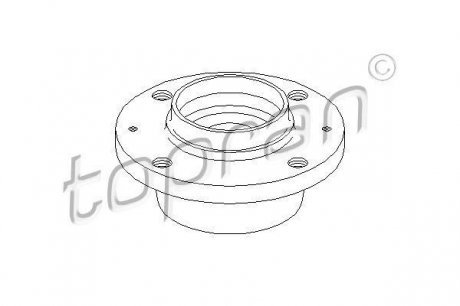 Ступица колеса TOPRAN 722247