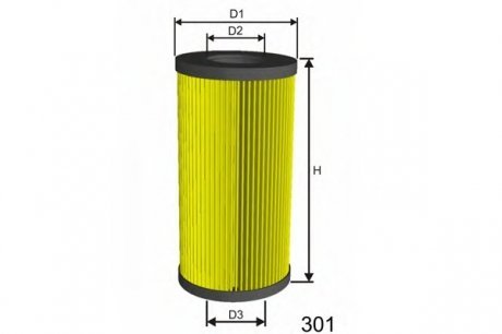 Топливный фильтр MISFAT F007 (фото 1)