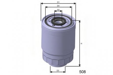 Топливный фильтр MISFAT M374 (фото 1)